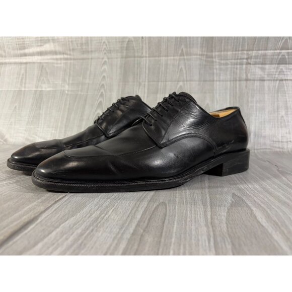 To Boot New York Adam Derrick Leather Square Toe Oxfords shoes sz 12 black Italy main image 9
